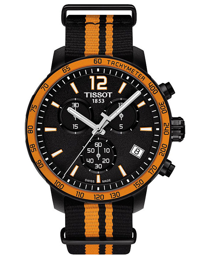 Часы Tissot T-Sport Quickster T095.417.37.057.00 — мужские, черный