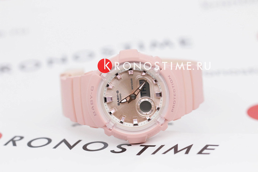 Часы Casio Baby-G BGA-280-4A — женские, розовый