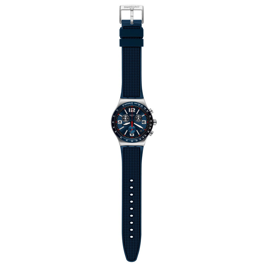 Часы Swatch I New Chrono YVS454 — мужские, резина