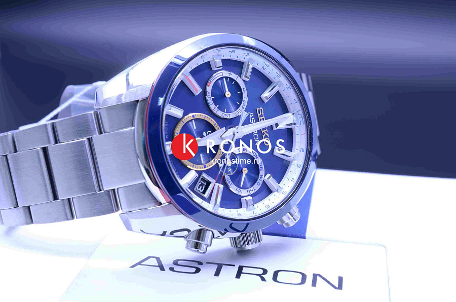 Часы Seiko Astron GPS Solar SSH045J1 — сталь металл керамика, нержавеющая сталь