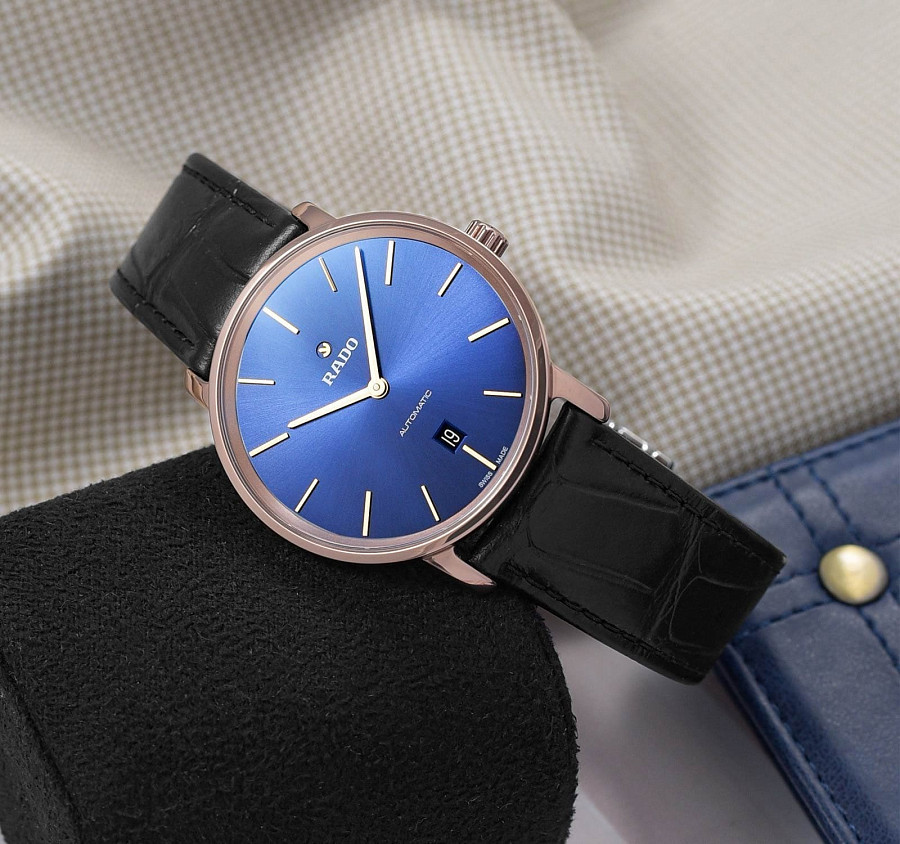 Часы Rado Diamaster Thinline R14068206 — металл керамика, Швейцария