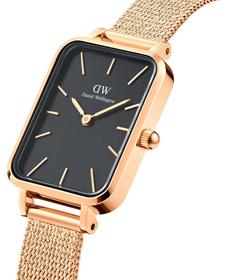 Часы Daniel Wellington Quadro DW00100557 — металл сталь, Швеция