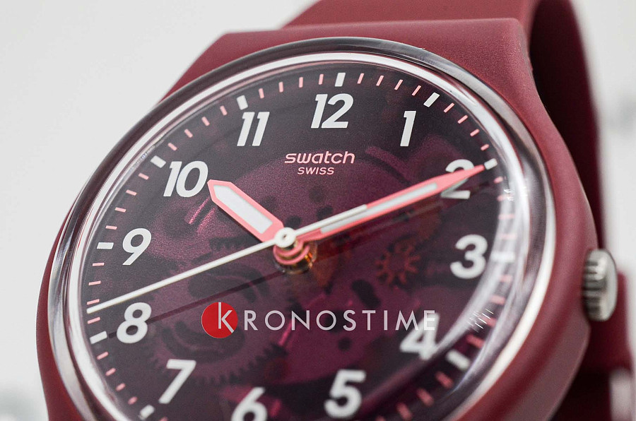Часы Swatch Gent Biosourced Lacquered SO28R115 — Швейцария, кварцевые