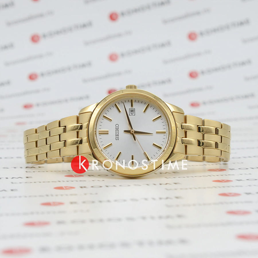 Часы Seiko CS Dress Discover More SUR412P1 — кварцевые, сталь металл