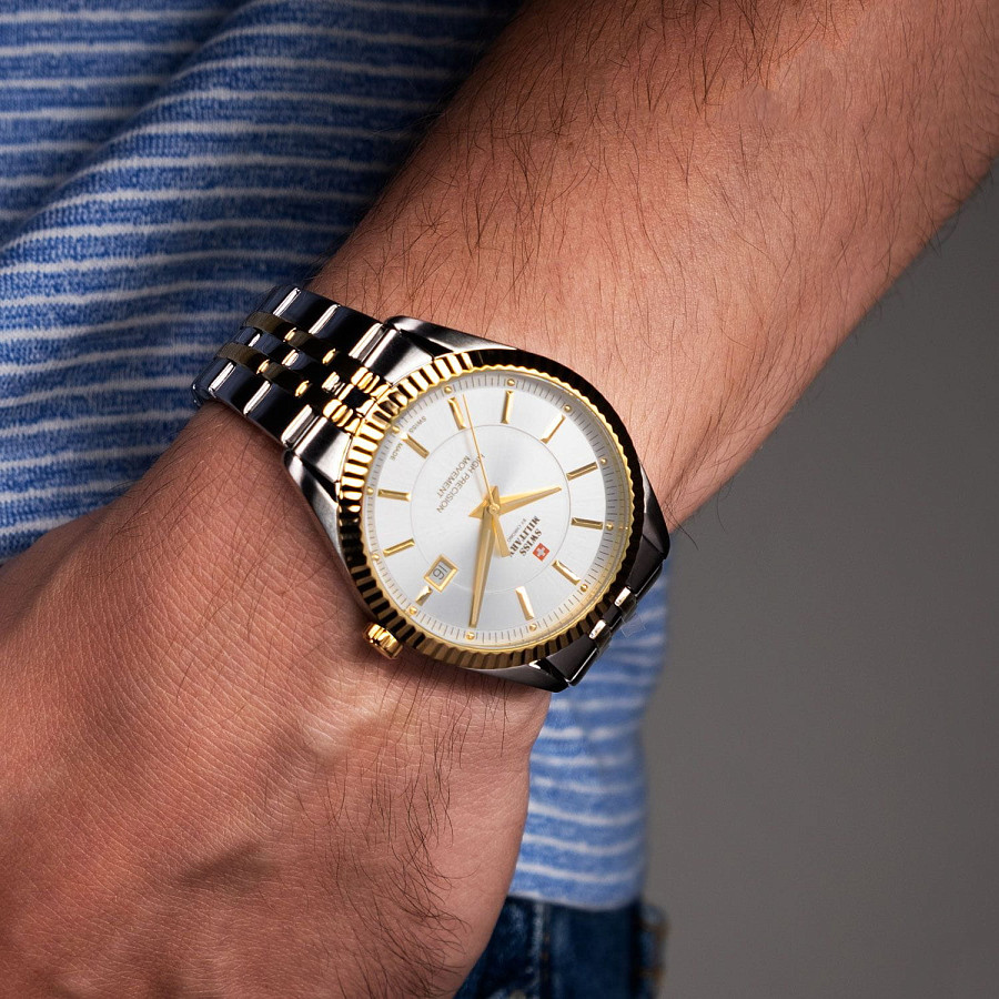 Часы Swiss Military by Chrono Сверхточные SM34065.05 — артикул SM34065.05
