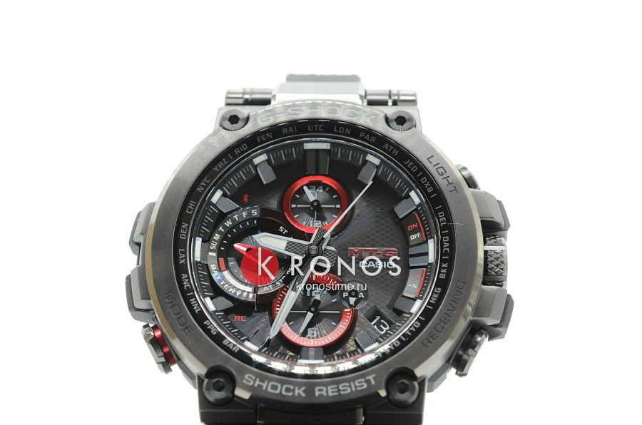 Часы Casio G-Shock Premium MTG-B1000B-1A — электронные, пластик металл сталь