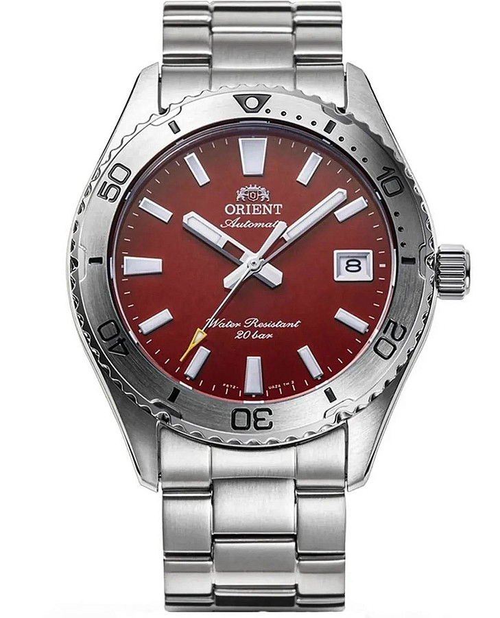 Часы Orient Diving Sport Automatic RA-AC0Q09R (RN-AC0Q09R) — мужские, оранжевый