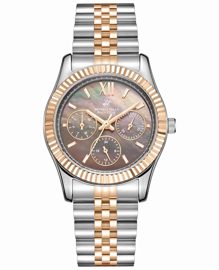 Часы Beverly Hills Polo Club BP3169C.560 — женские, коричневый