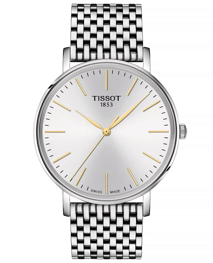Часы Tissot Everytime Gent T143.410.11.011.01 — мужские, серебристый