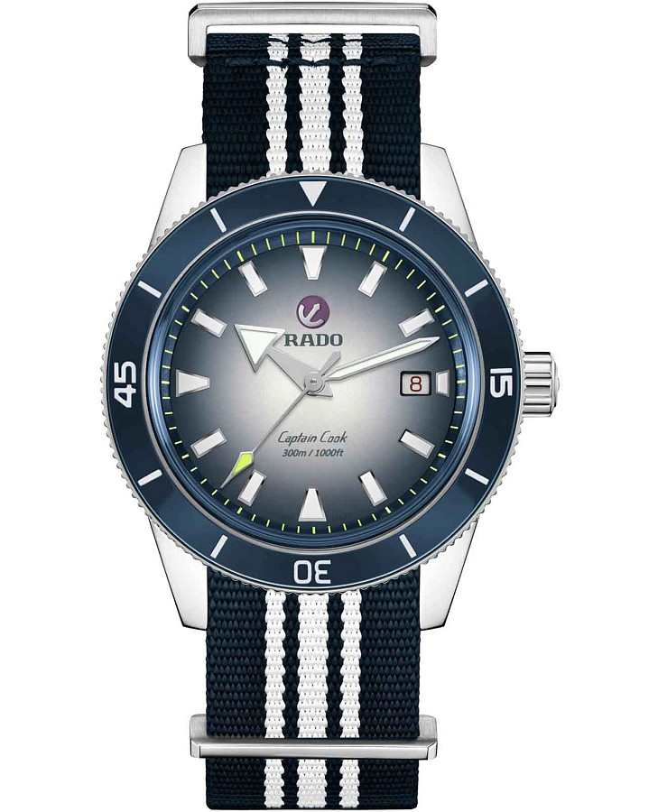 Часы Rado Captain Cook Automatic R32154208 — керамика сталь металл, Швейцария