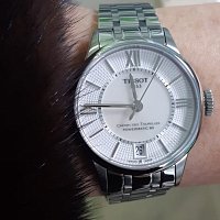 Фото покупателя: Швейцарские механические часы Tissot Chemin des Tourelles Powermatic 80 Lady T099.207.11.118.00