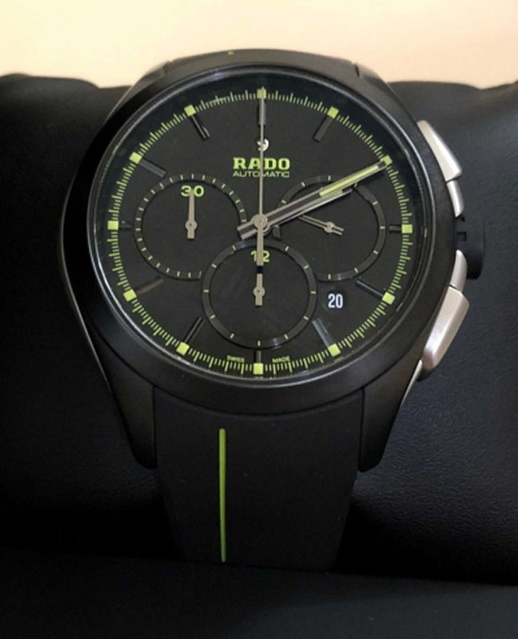 Часы Rado HyperChrome Automatic Chronograph R32525179 — каучук, мужские