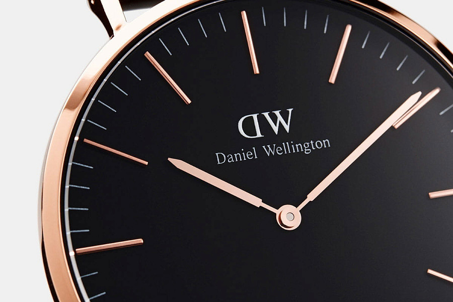 Часы Daniel Wellington Classic Black Cornwall DW00100148 — кварцевые, сталь металл