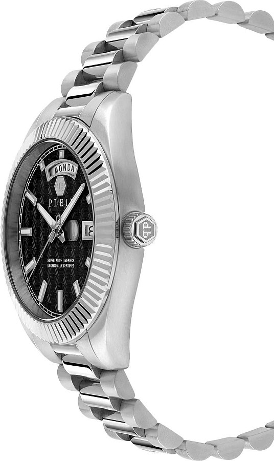 Часы Philipp Plein Date Superlative Gent PWPNA0824 — мужские, нержавеющая сталь