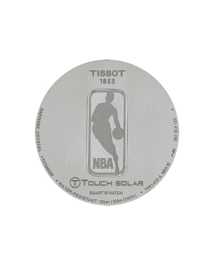 Часы Tissot T-Touch Exper Solar NBA Special Edition T091.420.47.207.01 — кварцевые, титан