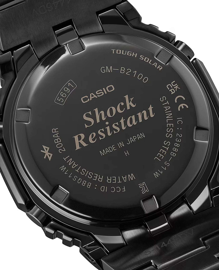 Часы Casio G-Shock GM-B2100BPC-1ADR (GM-B2100BPC-1A) — мужские, сталь с ip покрытием