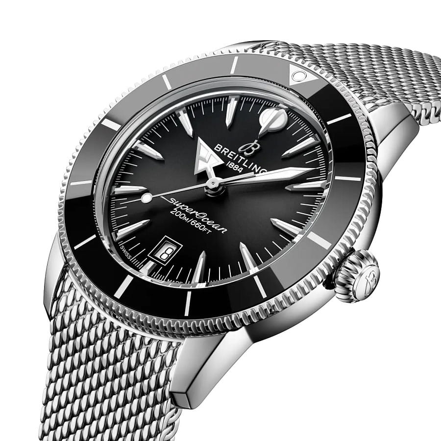 Часы Breitling Superocean Heritage B31 Automatic 44 mm AB3112241B1A1 — механические, сталь металл
