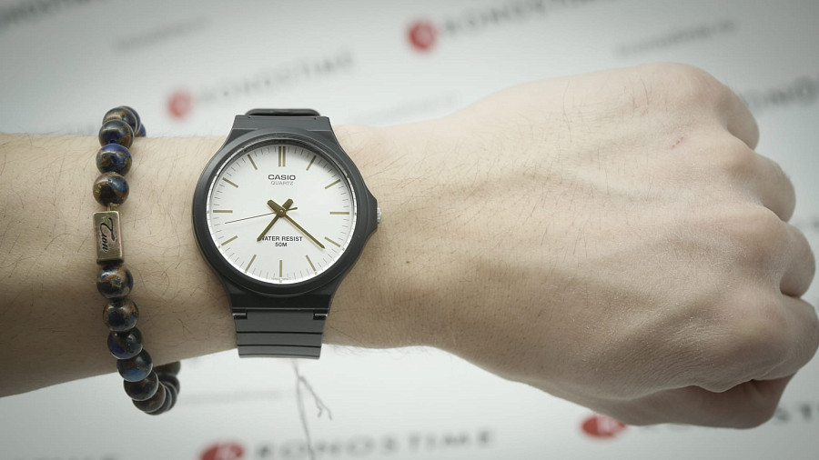Часы Casio Collection MW-240-7E3VEF — мужские, черный