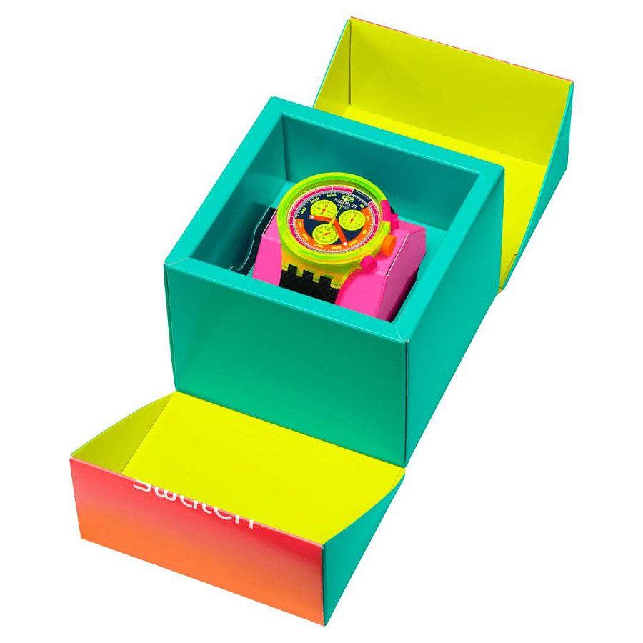 Часы Swatch Big Bold Chrono Biosourced SB06J100 — биоматериал, мужские
