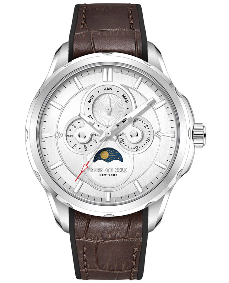 Часы Kenneth Cole New York KCWGQ0015805 — мужские, серебристый