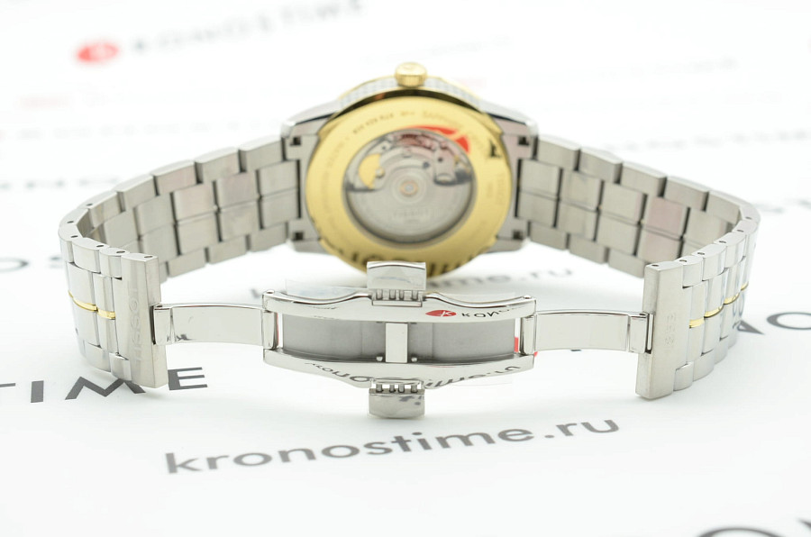 Часы Tissot Luxury Powermatic 80 T086.407.22.037.00 — мужские, двухцветный