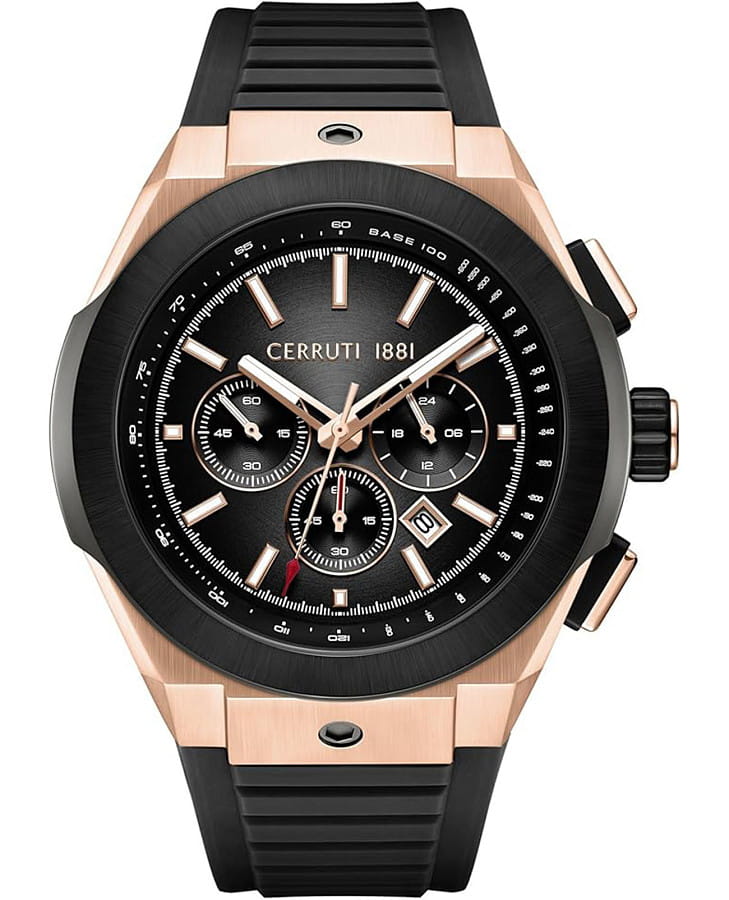 Часы Cerruti 1881 Ruscello CIWGO0096102 — мужские, черный