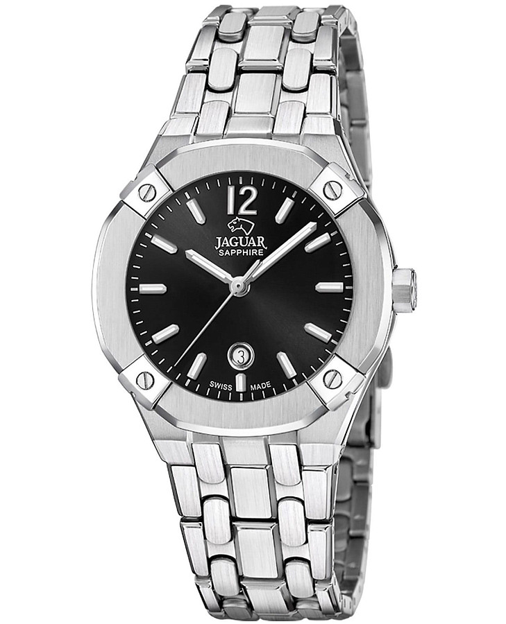 Часы Jaguar Diplomatic Quartz Lady J1016/3 — женские, черный