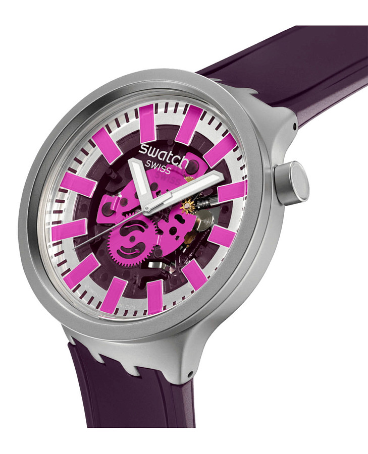 Часы Swatch Big Bold Irony Standard SB07S120 — кварцевые, сталь металл