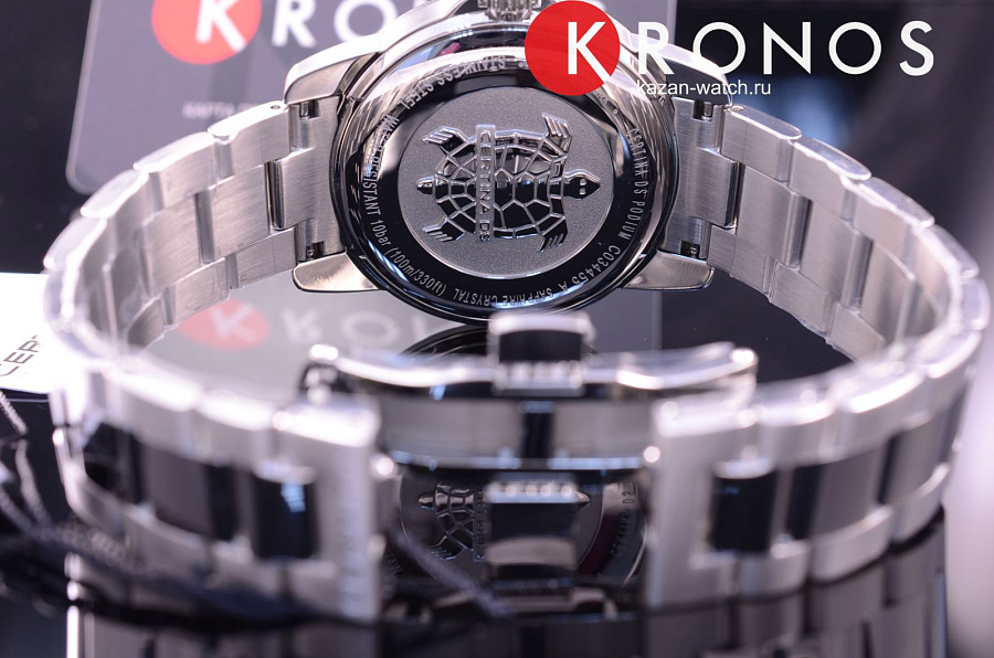 Часы Certina DS Podium GMT C034.455.11.047.00 — нержавеющая сталь, мужские