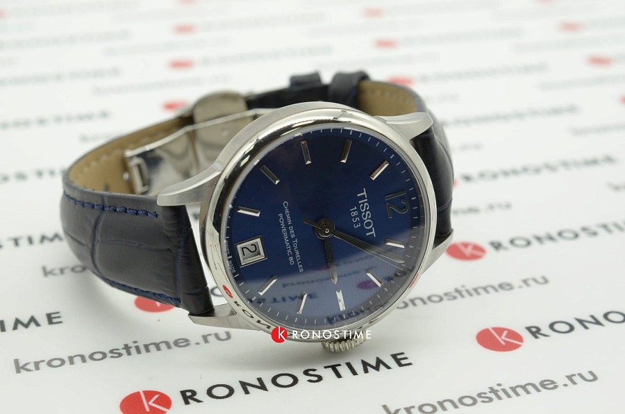 Часы Tissot Chemin des Tourelles Powermatic 80 Lady T099.207.16.047.00 — механические, сталь металл