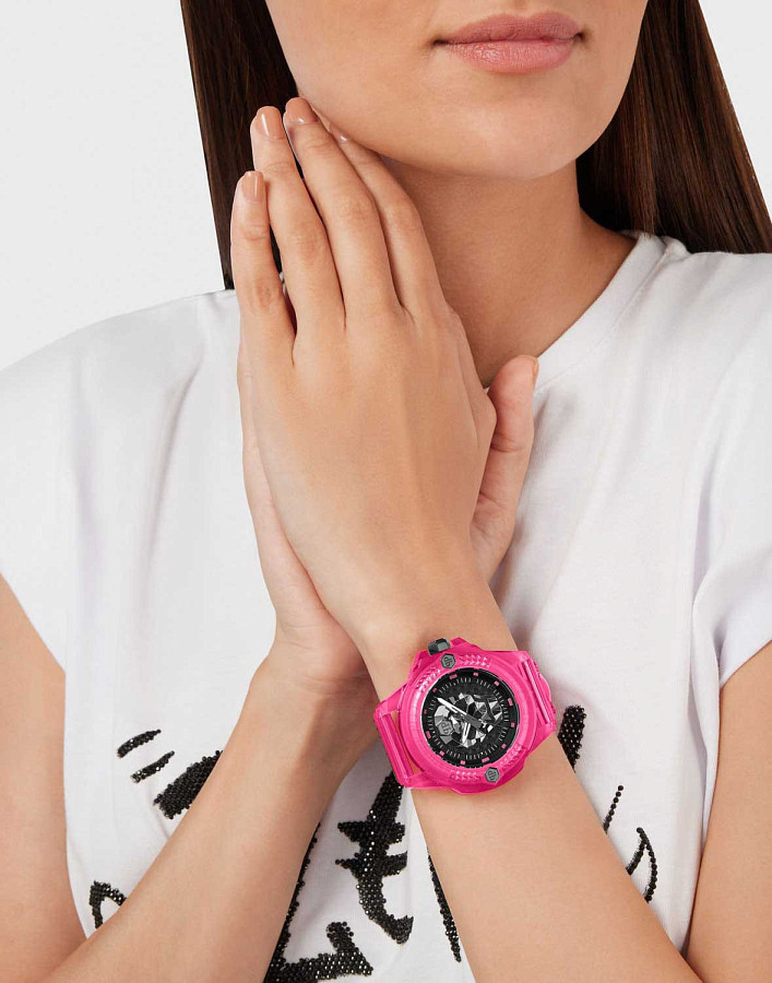 Часы Philipp Plein Skull Synthetic PWWAA0624 — полиуретан, женские