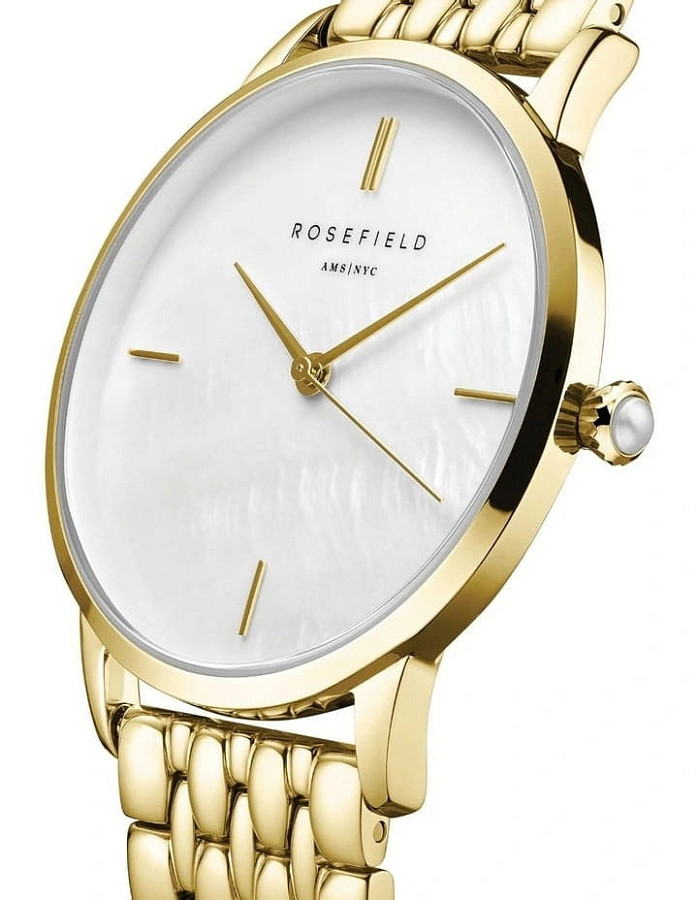 Часы Rosefield The Pearl RMGSG-R01 — кварцевые, металл сталь