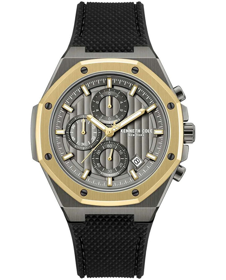 Часы Kenneth Cole KCWGO0100102 — мужские, серый