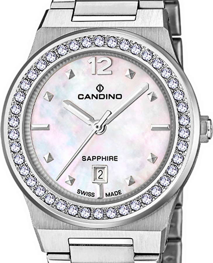 Часы Candino Lady Elegance C4749/A — кварцевые, сталь