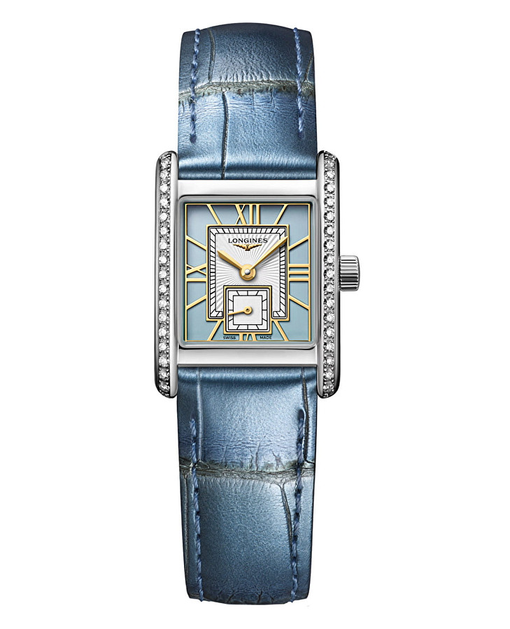 Часы Longines DolceVita L5.200.0.95.2 — женские, голубой
