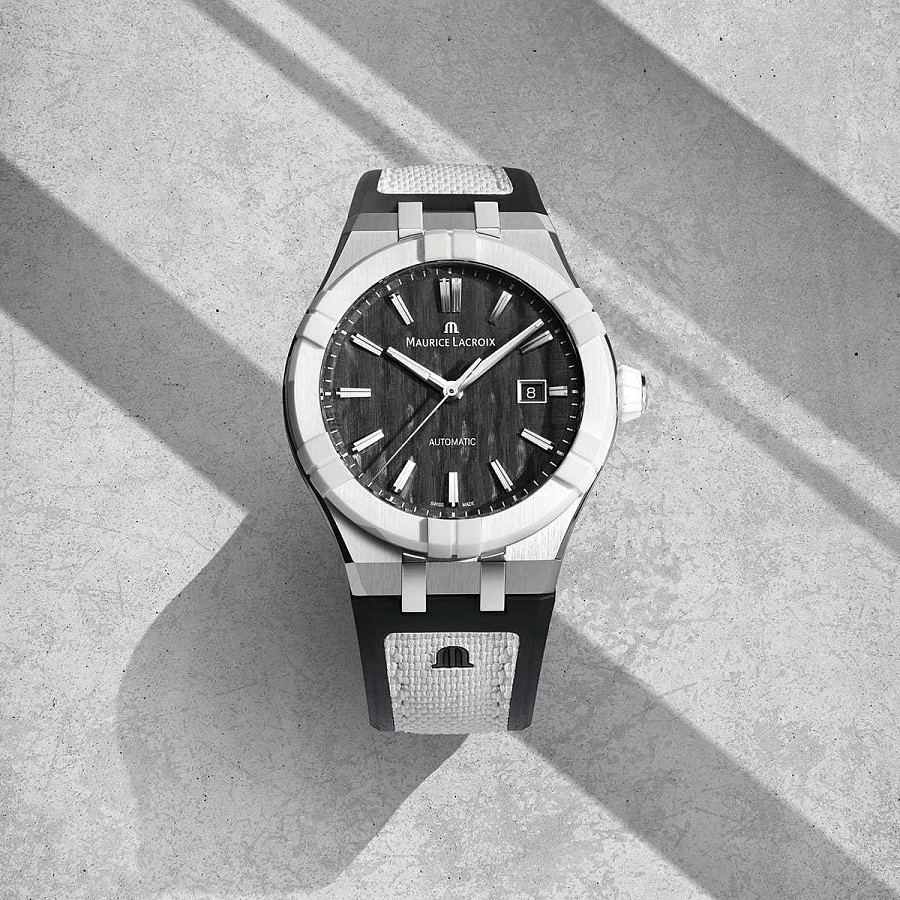 Часы Maurice Lacroix Aikon Automatic 43 mm AC6008-SSL70-330-2 — сталь металл, Швейцария