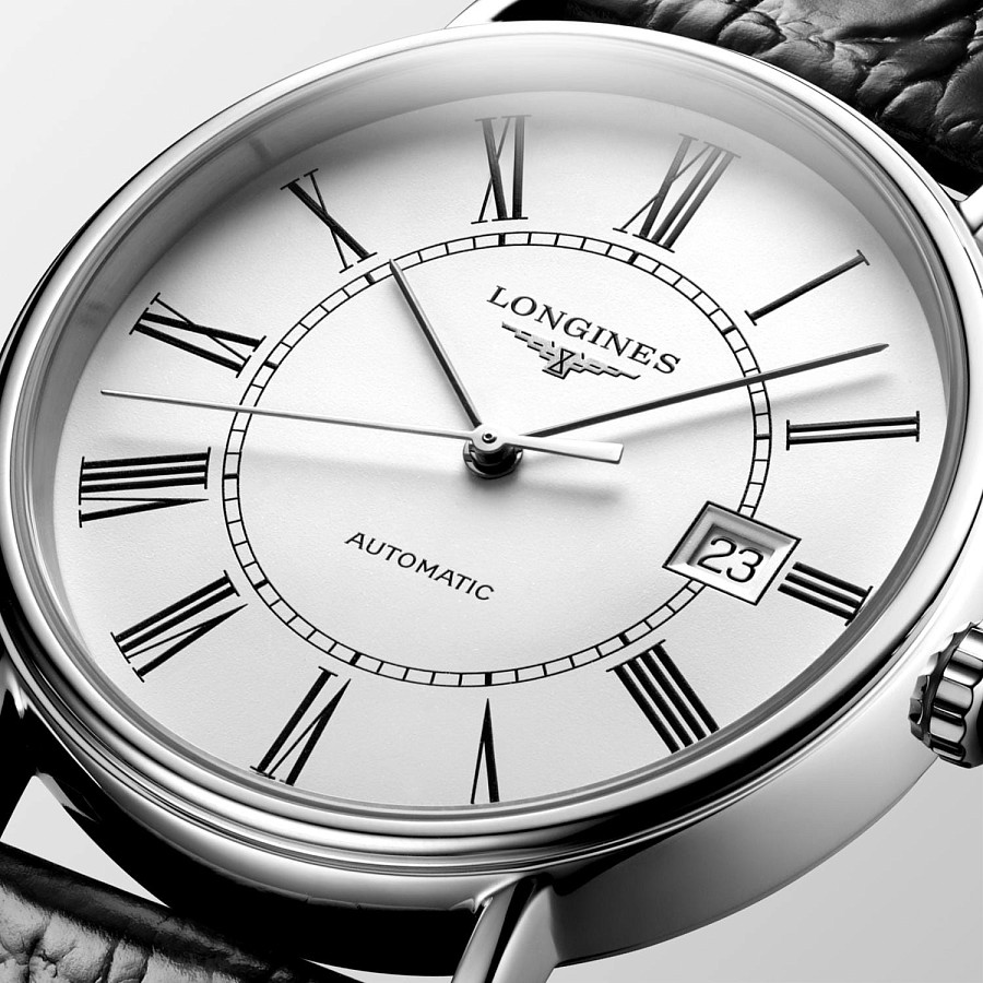 Часы Longines Presence L4.922.4.11.2 — кожаный, мужские