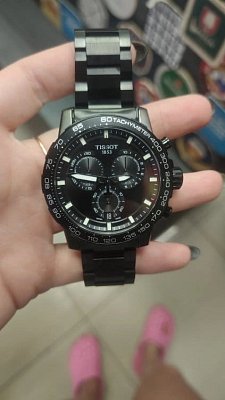 Фото покупателя: Швейцарские наручные часы Tissot SuperSport Chrono T125.617.33.051.00 с хронографом