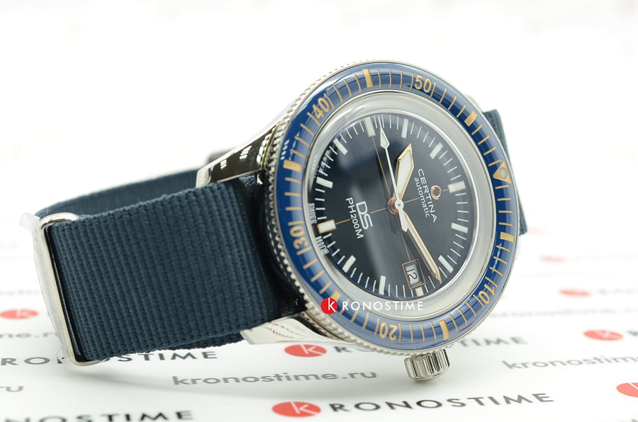 Часы Certina DS PH200M C036.407.18.040.00 — синий, сталь