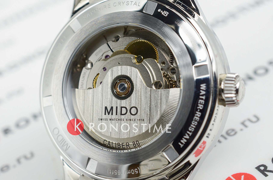 Часы Mido Multifort Patrimony Powerwind M040.407.11.041.00 — мужские, нержавеющая сталь