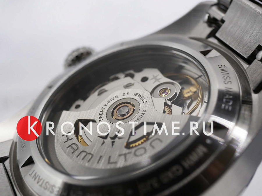 Часы Hamilton Khaki Aviation Pilot Auto H76215140 — мужские, серебристый