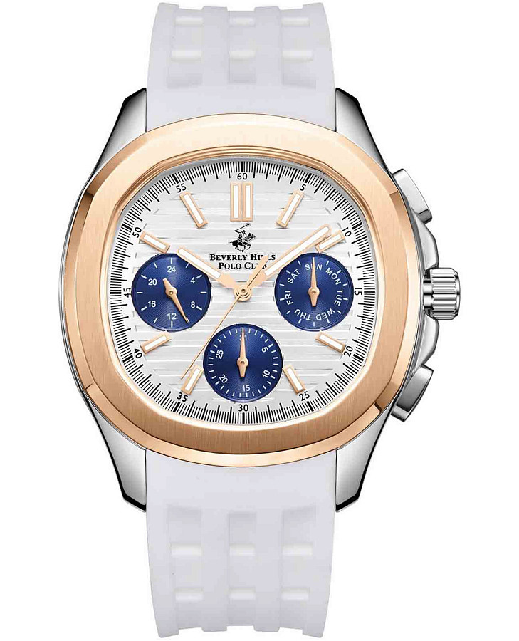 Часы Beverly Hills Polo Club BP3211X.533 — мужские, белый