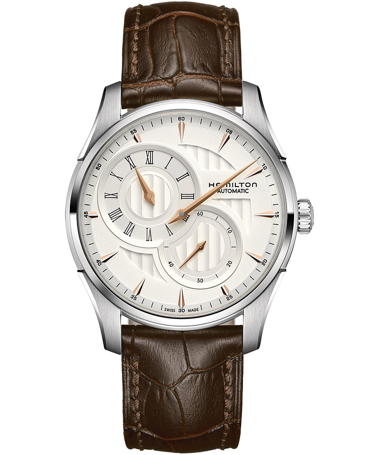 Часы Hamilton Jazzmaster Regulator Auto H42615551 — мужские, белый