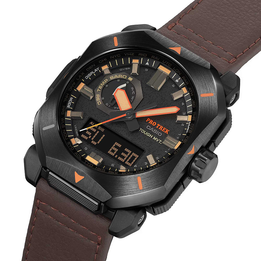 Часы Casio Pro Trek PRW-6900YL-5DR (PRW-6900YL-5) — пластик, мужские