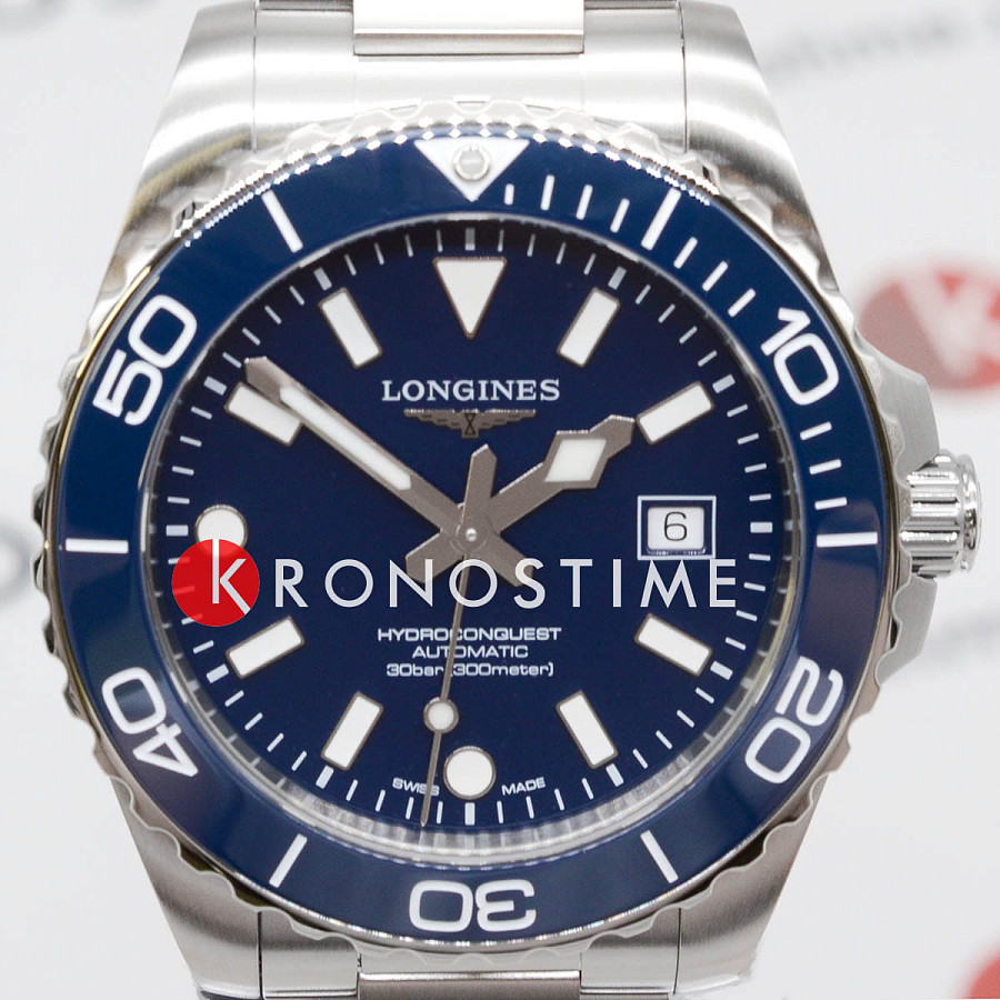 Часы Longines HydroConquest L3.788.4.96.6 — Швейцария, механические