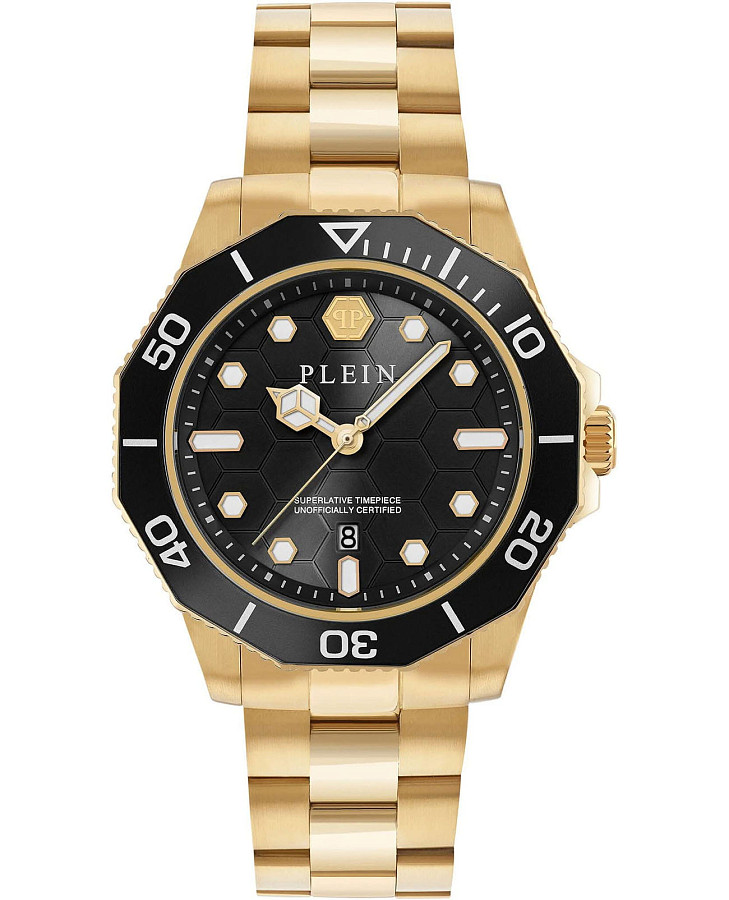 Часы Philipp Plein Aquastorm PW2GA0626 — мужские, черный