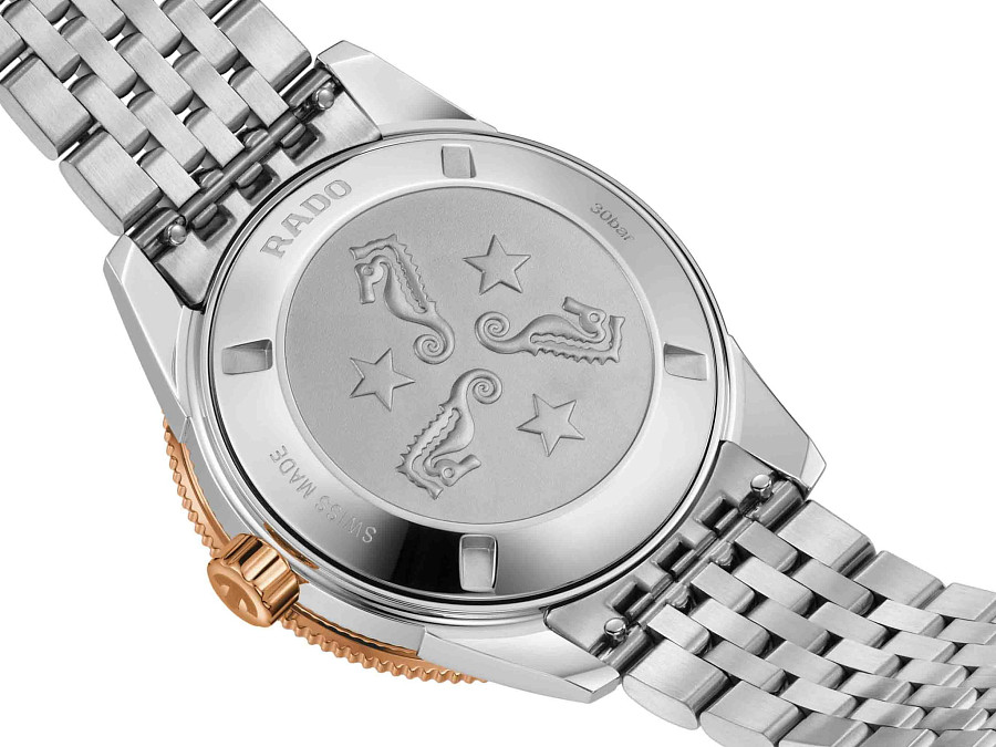 Часы Rado Captain Cook Automatic R32224203 — нержавеющая сталь с pvd-покрытием, мужские
