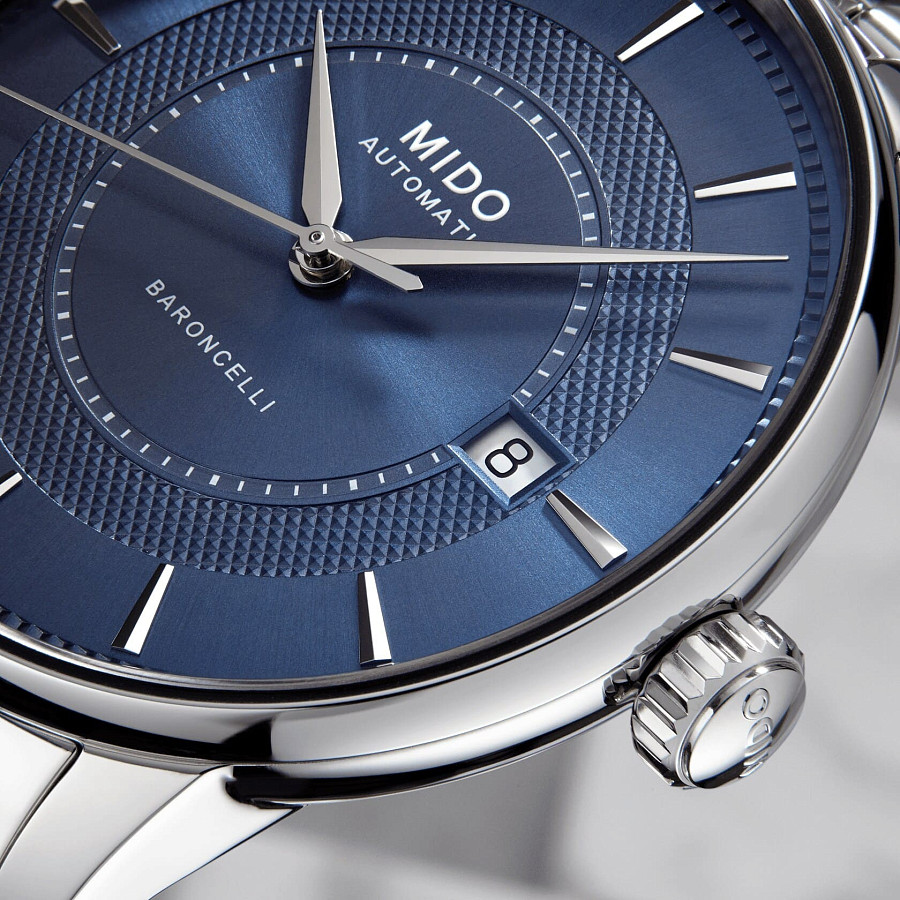 Часы Mido Baroncelli Signature M037.207.11.041.01 — женские, нержавеющая сталь