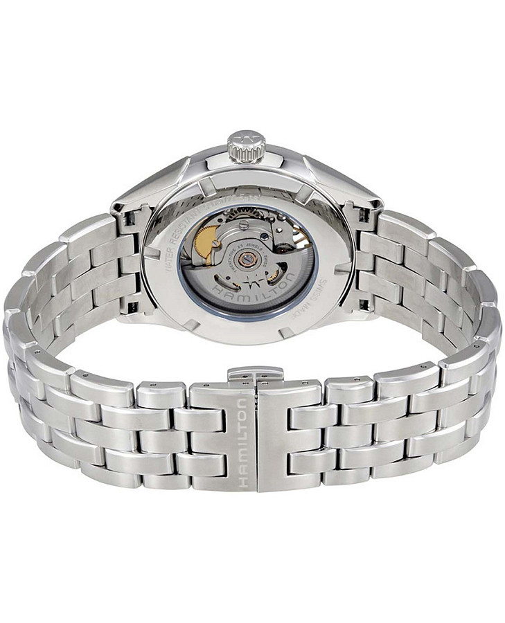 Часы Hamilton Jazzmaster Open Heart Auto H32705131 — черный, сталь металл