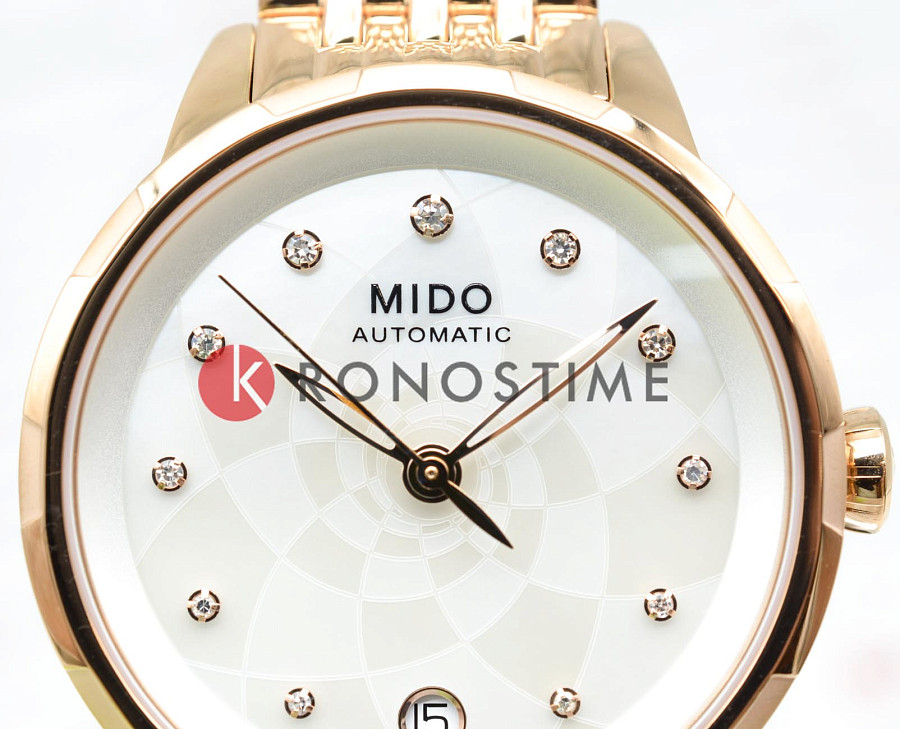 Часы Mido Rainflower M043.207.33.106.00 — сталь металл, Швейцария